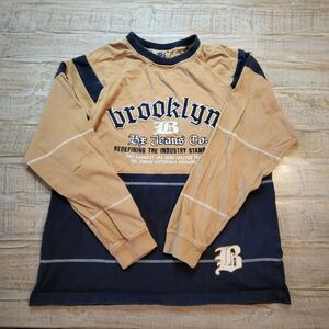 Brooklyn Be Jeans Company Mens Small Pullover Sweatshirt Hip Hop 90s